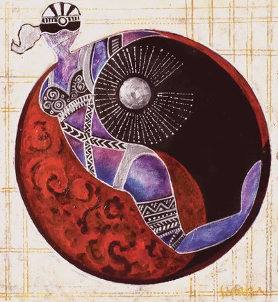 Widder-Waage, 2009 von Sabira Manek